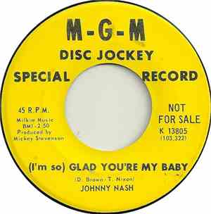Johnny Nash - (I'm So) Glad You're My Baby