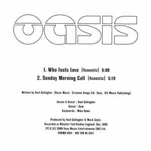 Oasis - Who Feels Love (Acoustic)