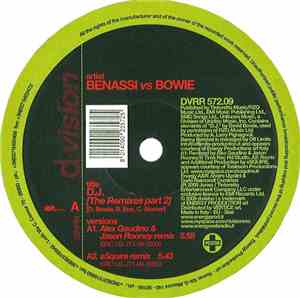 Benassi Vs Bowie - D.J. (The Remixes Part 2)