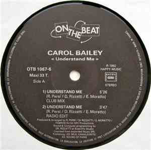 Carol Bailey - Understand Me