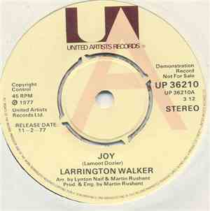 Larrington Walker - Joy