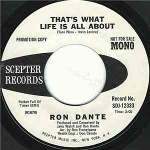 Ron Dante - That's What Life Is All About