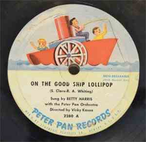 Betty Harris  - On The Good Ship Lollipop / I'm A Yankee Doodle Dandy You'r ...
