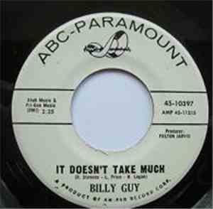 Billy Guy - It Doesn't Take Much / (She's A) Humdinger