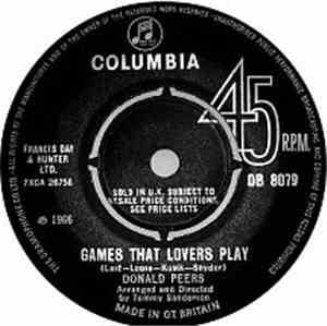 Donald Peers - Games That Lovers Play