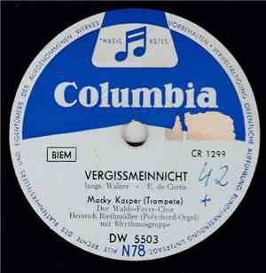 Macky Kasper - Vergissmeinnicht / Symphonie