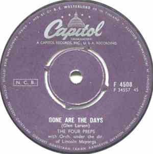 The Four Preps - Calcutta / Gone Are The Days