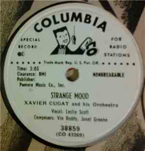 Xavier Cugat And His Orchestra - Strange Mood / You Never Had It So Good