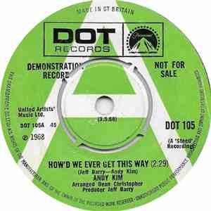 Andy Kim - How'd We Ever Get This Way?