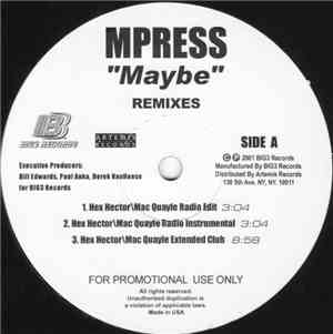 Mpress - Maybe (Remixes)