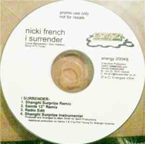 Nicki French - I Surrender