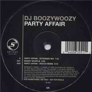 DJ BoozyWoozy - Party Affair