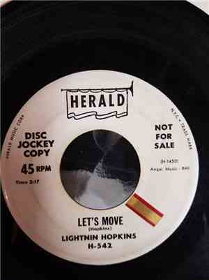 Lightnin' Hopkins - Let's Move / I'm Achin'