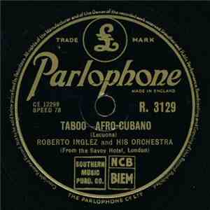 Roberto Inglez And His Orchestra - Taboo / Dengozo