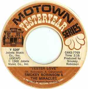 Smokey Robinson & The Miracles - Yester Love / Special Occasion