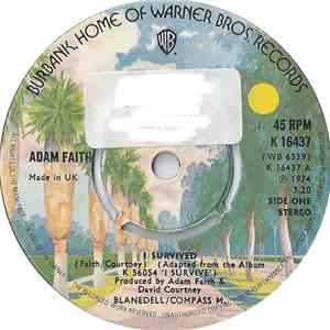 Adam Faith - I Survived