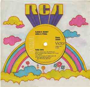 Bjorn & Benny, Anna & Frida - Ring Ring c/w Rock'n'Roll Band