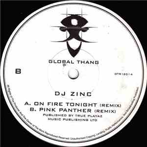 DJ Zinc - On Fire Tonight (Remix) / Pink Panther (Remix)