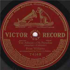 Evan Williams  - The African—Oh Paradise