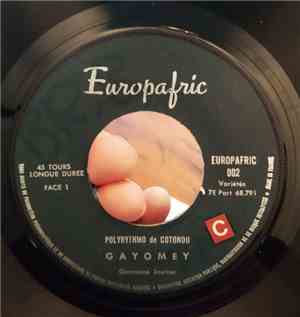 Germaine Jourias, Polyrythmo De Cotonou - Gayomey / Nonvi Vouin
