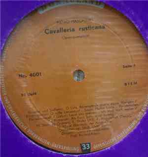 Pietro Mascagni - Cavalleria Rusticana