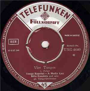 Béla Sanders - Vier Tangos