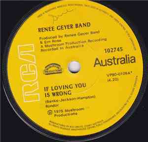 Renee Geyer Band - If Loving You Is Wrong / Two Sides