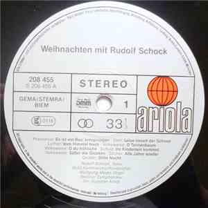 Rudolf Schock - Weihnachten Mit Rudolf Schock