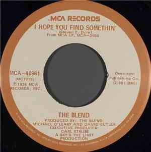 The Blend - I Hope You Find Somethin' / I'm Gonna Make You Love Me