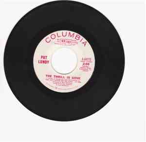 Pat Lundy - City Of Stone / The Thrill Is Gone