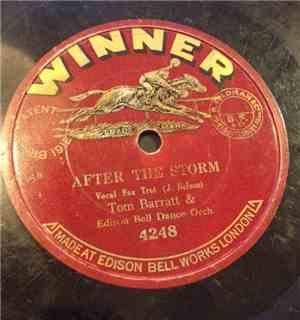 Tom Barratt &  Edison Bell Dance Orchestra - After The Storm / Seminola
