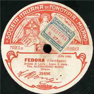 Alessandro Bonci - Aida / Fedora