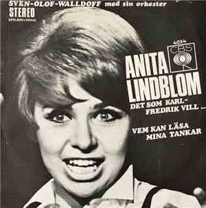 Anita Lindblom - Det Som Karl-Fredrik Vill...
