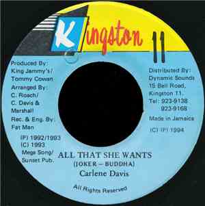 Carlene Davis - All That She Wants