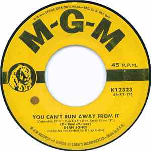 Dean Jones - You Can't Run Away From It