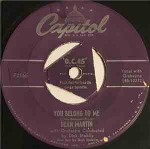 Dean Martin - You Belong to Me / Hominy Grits