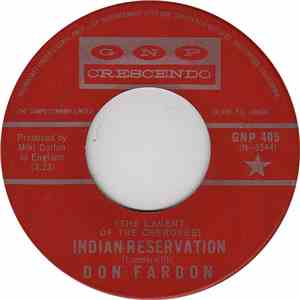 Don Fardon - (Lament Of The Cherokee) Indian Reservation