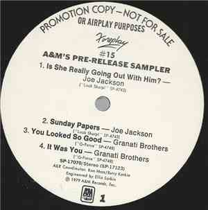 Various - Foreplay #15 A&M Pre-Release Sampler