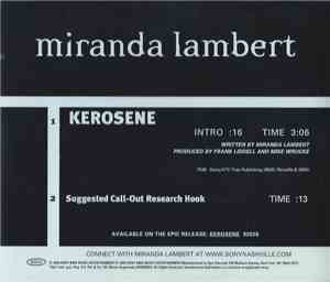 Miranda Lambert - Kerosene