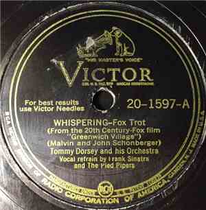 Tommy Dorsey And His Orchestra - Whispering / Two In Love