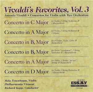 Antonio Vivaldi, Mela Tenenbaum, Philharmonia Virtuosi, Richard Kapp - Viva ...