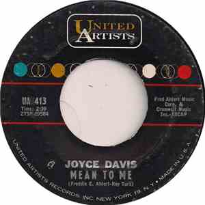 Joyce Davis - Mean To Me