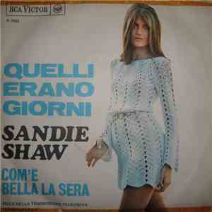 Sandie Shaw - Quelli Erano Giorni