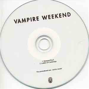 Vampire Weekend - Mansard Roof / Ladies Of Cambridge