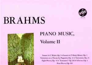 Walter Klien - Brahms Piano Music Volume II