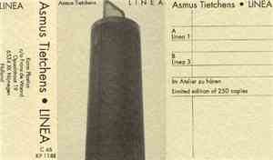 Asmus Tietchens - Linea