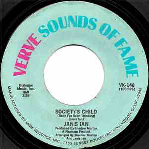 Janis Ian - Society's Child (Baby I've Been Thinking) / Younger Generation ...