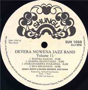 Jonah Moyo & Devera Ngwena - Devera Ngwena Jazz Band Vol.11