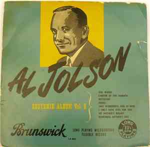 Al Jolson - Souvenir Album Volume 6