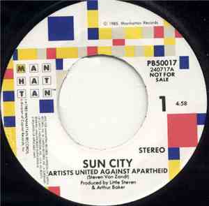 Artists United Against Apartheid - Sun City
